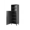 Aufbewahrungsschrank cama meble ABETO 60×40×176,5 cm Graphit/glänzendes Graphit