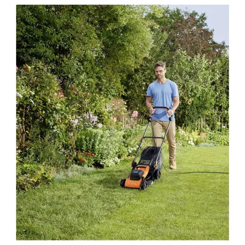 Elektro-Rasenmäher 1400W BEMWP340 BLACK+DECKER