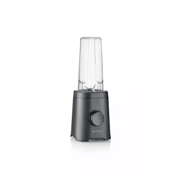 Tischmixer SEVERIN SM 3743 — 0,6-L-Schüssel, 320 W, schwarz, Edelstahlmesser