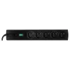 EVER Classic T/LZ09-CLA030/0000 Überspannungsschutz, 5 Steckdosen, 3 m, 250 V, Kindersicherung, LED, schwarz
