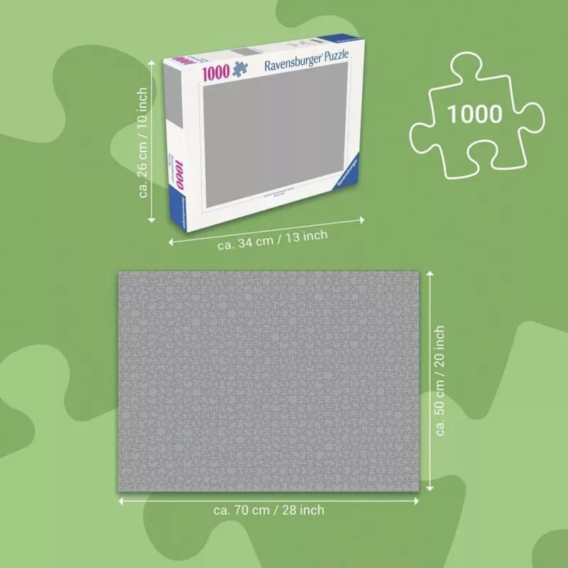 Ravensburger Puzzle Challenge DC Comics 1000 Teile, Premium-Verbindungsstücke, fertige Größe ca. 68 x 49 cm
