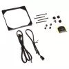 Noiseblocker BlackSilent Pro PL1 ITR-PL-1 Gehäuselüfter, 120 mm, schwarz