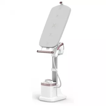 Bügelsystem Tefal QT 1811 IXEO, Bügelstation mit 1,2 l eingebautem Tank, 2200 W, Dauerdampf 80 g/min, Dampfstoß 200 g/min, Vertikaldampf, Bügeltisch inklusive
