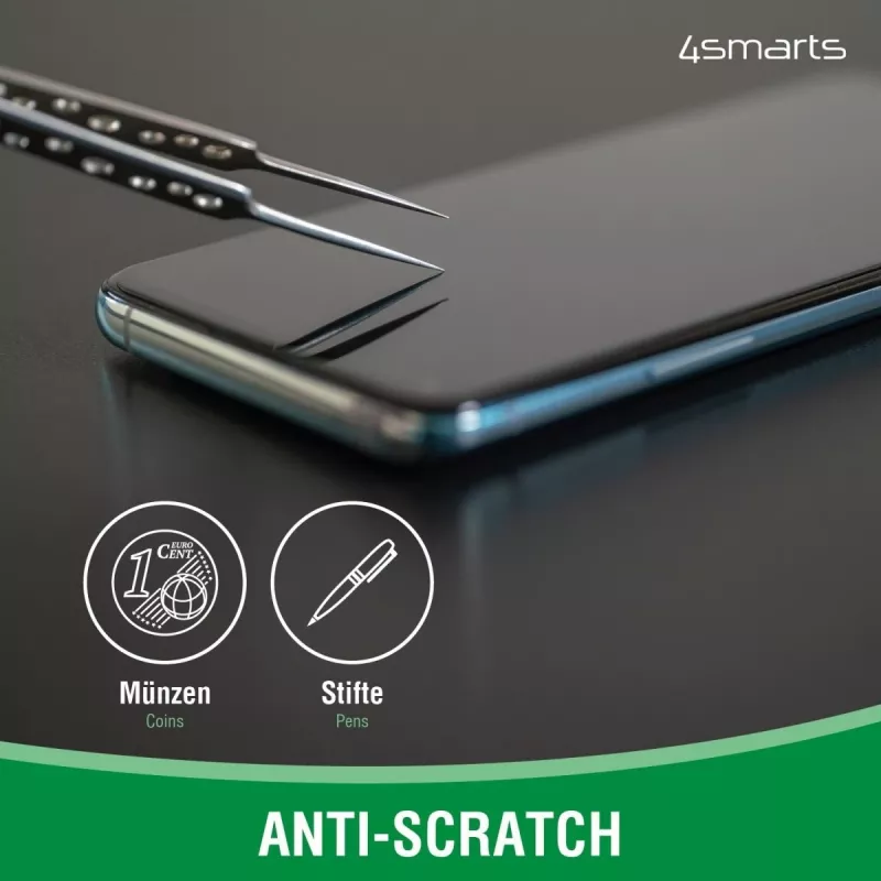 4smarts 360° Starter-Set - Schutzhülle für Mobiltelefon - Gehärtetes Glas (10 H)