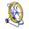 Extralink Kabel Pulling Pilot 10mm 200m, FRP Glasfaser, Durchmesser 10mm, Länge 200m, gelb