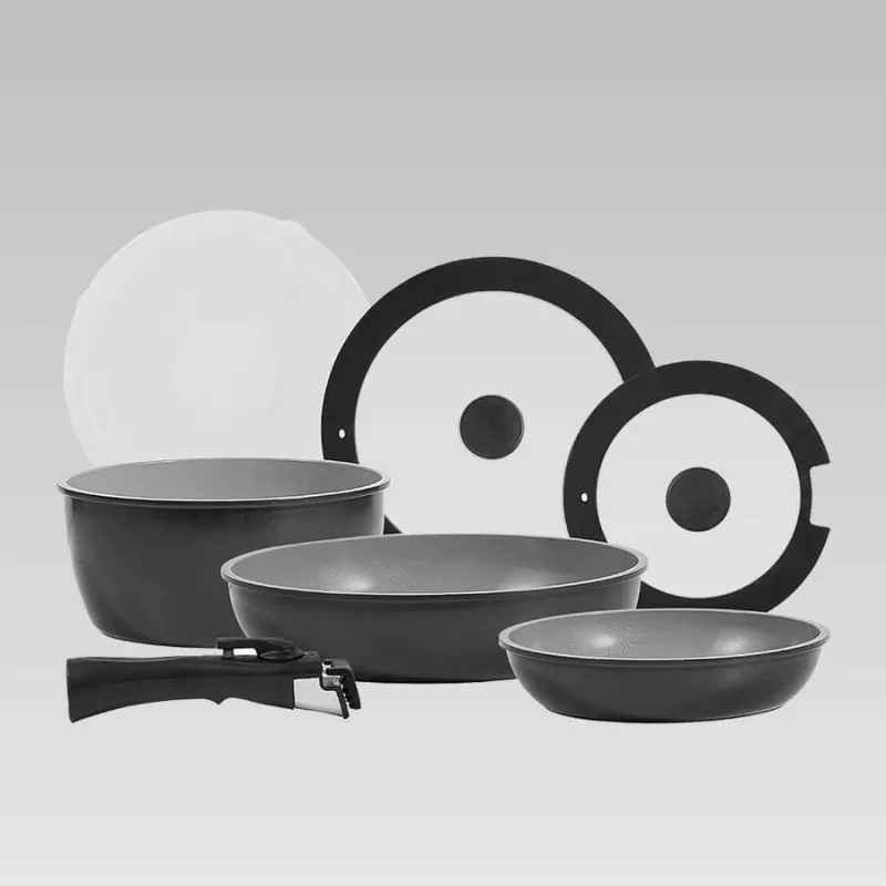 Kochgeschirr-Set Maestro MR-4800-7, 7-teiliges Topf- und Pfannenset