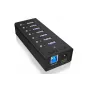 ICY BOX IB-AC618 USB 3.2 Gen 1 (3.1 Gen 1) Type-B 5000 Mbit/s Schwarz