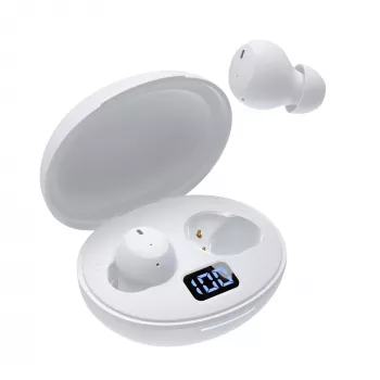 Kabellose Ohrhörer White Shark GEB-TWS-02 Vortex Weiß