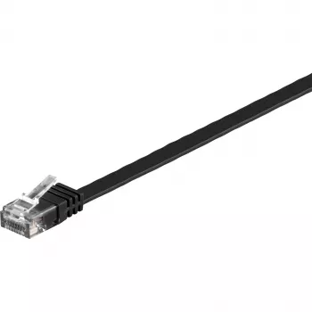 Goobay 95386 Ethernet-Patchkabel Schwarz