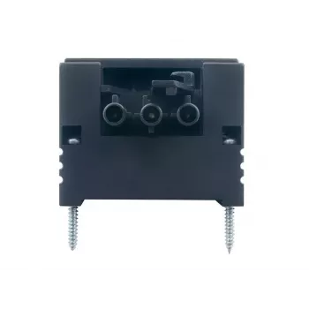 Bachmann STEP 375.502 Montageset (Endkappe, 2 Abdeckleisten, Anschlussabdeckung), Schwarz