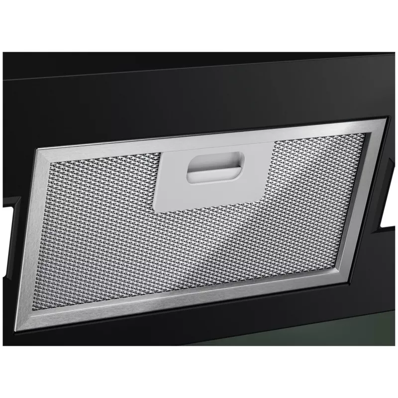Electrolux LFV626K Kaminhaube, 60 cm (598 mm), max. 575 m³/h (710 m³/h Intensivstufe), 66 dB, LED, Touch-Bedienung, 3 Stufen, kabellose Verbindung zum Kochfeld, schwarz