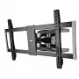 Hama 00118057 Premium FullMotion XL TV-Wandhalterung 37–90 Zoll (2,29 m), 2 Arme, bis 60 kg, VESA bis 800x400, Schwarz