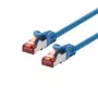 Netzwerkkabel LOGON TCF66F020B Cat6a F/UTP (FTP) blau, 2 m, RJ-45–RJ-45