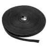 LABEL THE CABLE LTC PRO Roll Strap, doppelseitiger Klettband-Rolle, 25 m schwarz