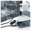 USB-Kabel RealPower MagneticCharge3 1m USB A Schwarz Blau Rot