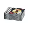 Hama CD schlank Jewel Case, 10er-Pack, 1 Disc, Transparent