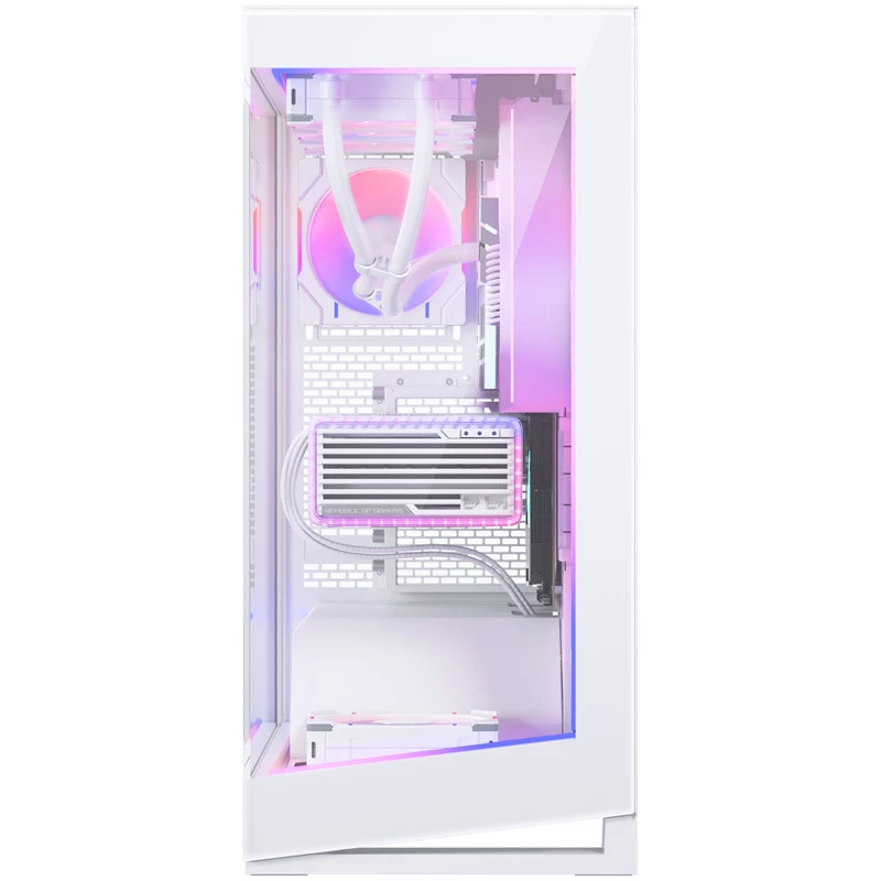 Phanteks NV5 Premium DRGB ARGB-Beleuchtungsset mit Power-Hub und Mainboard-Abdeckung, weiß