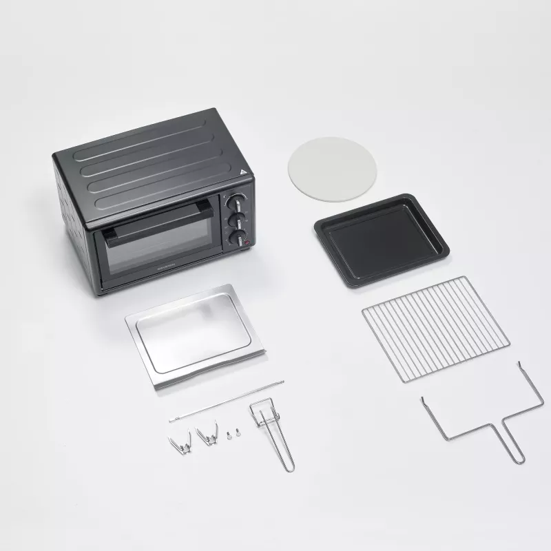 Elektrischer Tischbackofen SEVERIN TO 2079 — 20 L Kapazität, 1600 W, schwarz