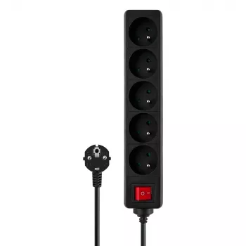 SAVIO LZ-03 Steckdosenleiste Schwarz