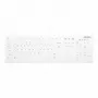Contour Design Active Key Contour QuickClean Medizinische Tastatur Abnehmbare Abdeckung Full-Size Kabelgebunden Weiß DE C8112
