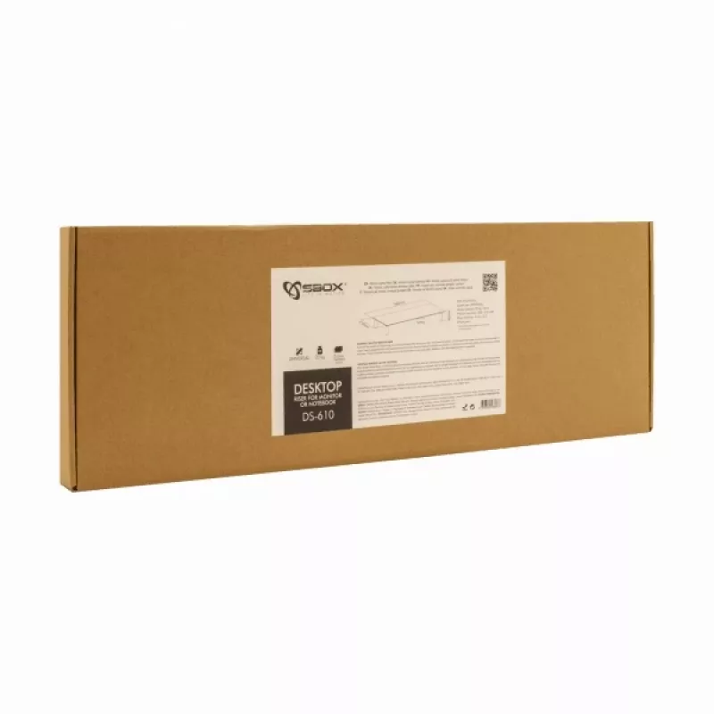 Sbox DS-610 Desktop-Erhöhung für Monitor oder Notebook