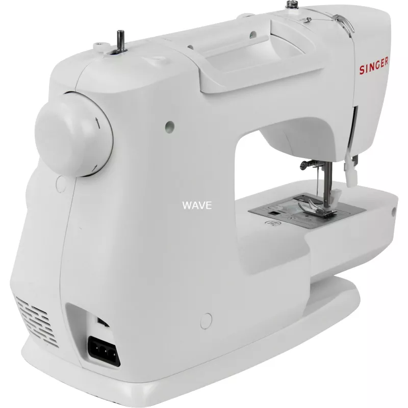 Singer Simple 3337 Fashion Mate Nähmaschine, automatisch, 29 Stiche, Einstufen-Knopfloch, Freiarm, LED-Licht, weiß