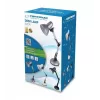 Tischleuchte ESPERANZA AVIOR E27 12W LED, schwarz, höhenverstellbar, flexibler Arm, E27-Fassung