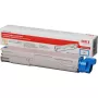 OKI 43459331 Tonerkartusche, Cyan, HC, 2.500 Seiten, für C3300n/C3400n/C3450n