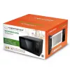 Esperanza EKO009 Horneado Solo-Mikrowelle, freistehend, 700 W, 20 l, 24,5 cm Drehteller, schwarz