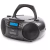 Tragbares Stereo-System Aiwa BBTC-550BK Digital 6 W FM PLL Schwarz