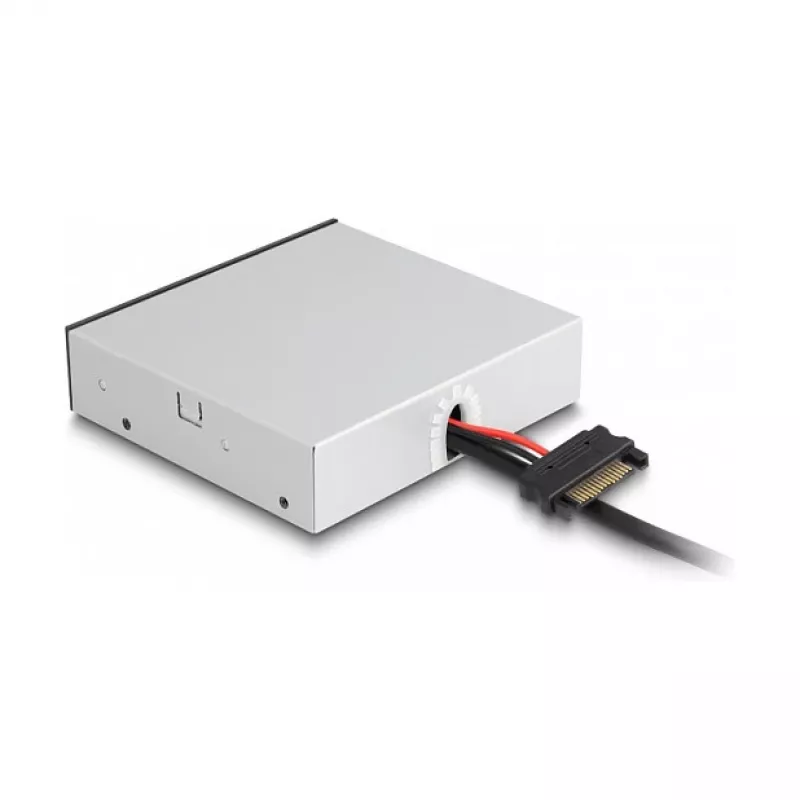 DeLOCK 64207 USB Hub 5000 Mbit/s Schwarz Grau