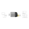 LogiLink CUA0204 USB-C auf DisplayPort Adapter Schwarz Grau