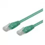 Wentronic Goobay CAT 5e Patchkabel, U/UTP, Grün, 15 m - CCA Kupfer-Mix (68353)