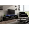 Cama TV-Ständer EVORA 200 schwarz/schwarz glänzend