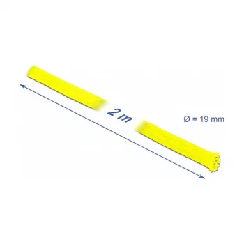 Kabelhülle DeLOCK 20745 Gelb