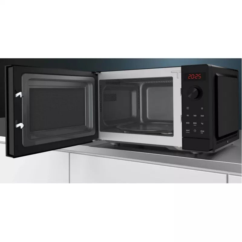 Siemens iQ300 FF023LMB2 Mikrowelle Schwarz Solo-Mikrowelle Tischgerät 20 L 800 W