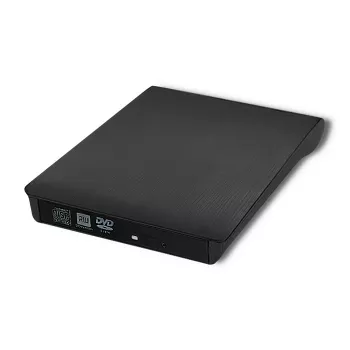 Externes USB 2.0 SATA Optical-Drive-Gehäuse Qoltec 51863 Schwarz