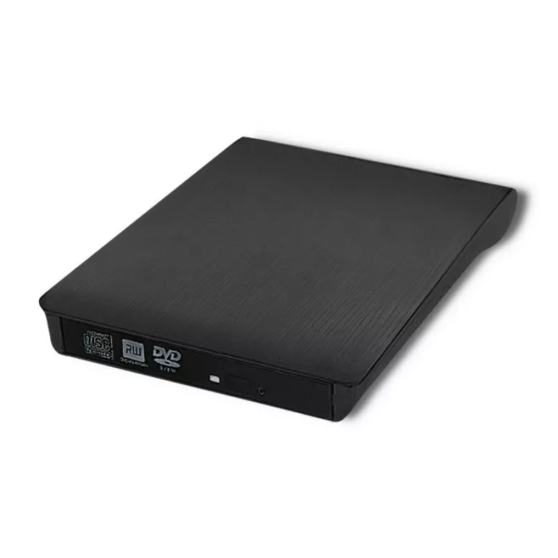 Externes USB 2.0 SATA Optical-Drive-Gehäuse Qoltec 51863 Schwarz