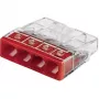 Wago 2273-204 4-Leiter-Klemme 0,5–2,5 mm², 100 Stück, 450 V