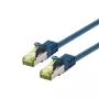 LOGON TCR6ASS030B SSTP Cat6a Patchkabel, 3 m, AWG26, LSOH, blau