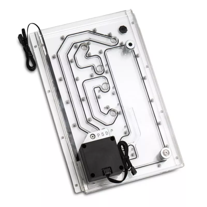 Bitspower Sedna O11DS Distroplate für LIAN LI O11 Dynamic Mini, ARGB, transparent