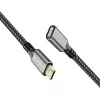 USB 3.2 Gen1 Type-C auf USB-C/F, PD, 2m