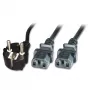 Microconnect PE011330 Netzkabel Schwarz 3 m 2 x C13-Kupplung