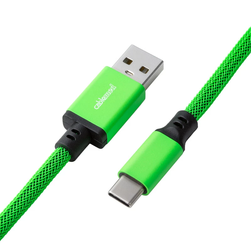 Cablemod CM-CKCA-CLG-KLG150KLG-R USB-Kabel 1,5 m USB A USB C Grün (CM-CKCA-CLG-KLG150KLG-R)