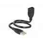 USB-Kabel DeLOCK 35cm USB 2.0 83498 Schwarz