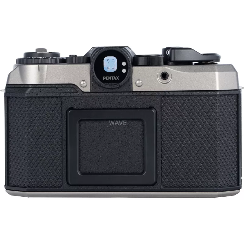 Pentax 17 Filmkamera, schwarz/silber
