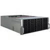Server-Gehäuse Inter-Tech 4U-4424 Rack Schwarz, Silber