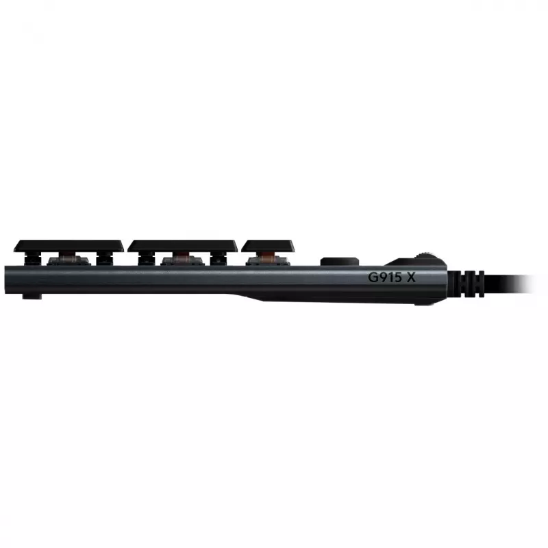 Logitech G915 X Kabelgebundenes Gaming-Tastatur Schwarz (UK)