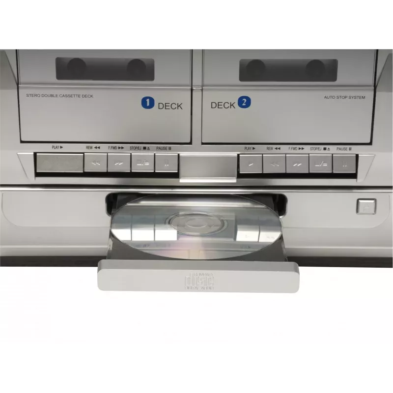 Denver MRD-166 DAB+ Musikcenter mit Plattenspieler, CD- und Kassettenspieler