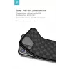 Schutzhülle Devia Woven2 für iPhone 11 Pro Max, gewebte Textur, schwarz